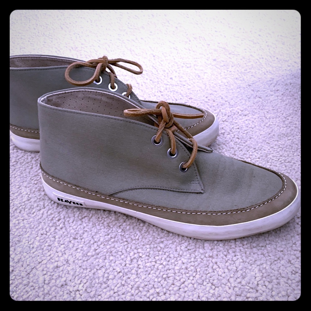 SeaVees for JCREW canvas size 10 boat shoes